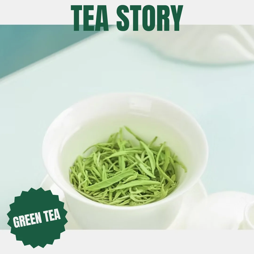 Tea Story Xinyang Maojian Loose Leaf Tea - Herbal Wellness Blend, Rare Shanxi Wild Herbal Tea, Loose Leaf 50g/100g/250g
