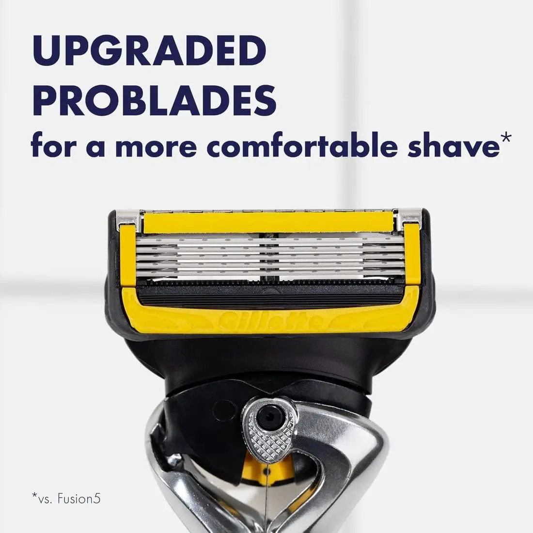 Gillette ProGlide Shield-recambios de afeitar para hombre, 2 tiras de lubricación, mejora de cuchillas Proglide, afeitado afilado, barba, 8 recambios de cuchillas