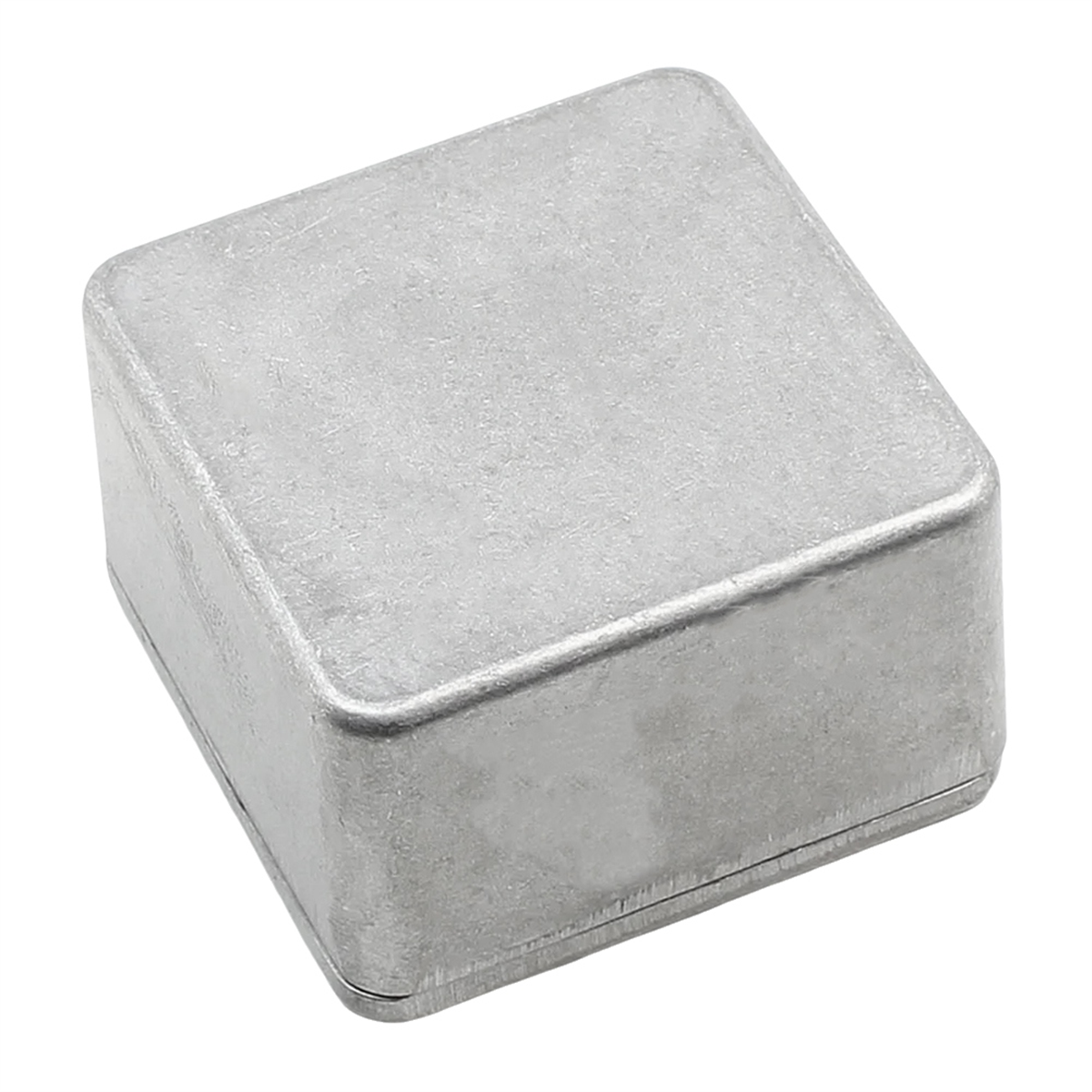 BABQ 10 PCS 1590LB Gabinete de pedal de efeito de guitarra Diecast Metal Alumínio Stomp Box 1.99x1.99x1.22 polegadas