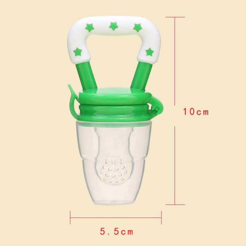 Clearance_Baby Silicone Baby Fruit Feeder Food Supplement Pacifier Molar Stick Supplementary Portable Kids Boys Girls Fruit Supp