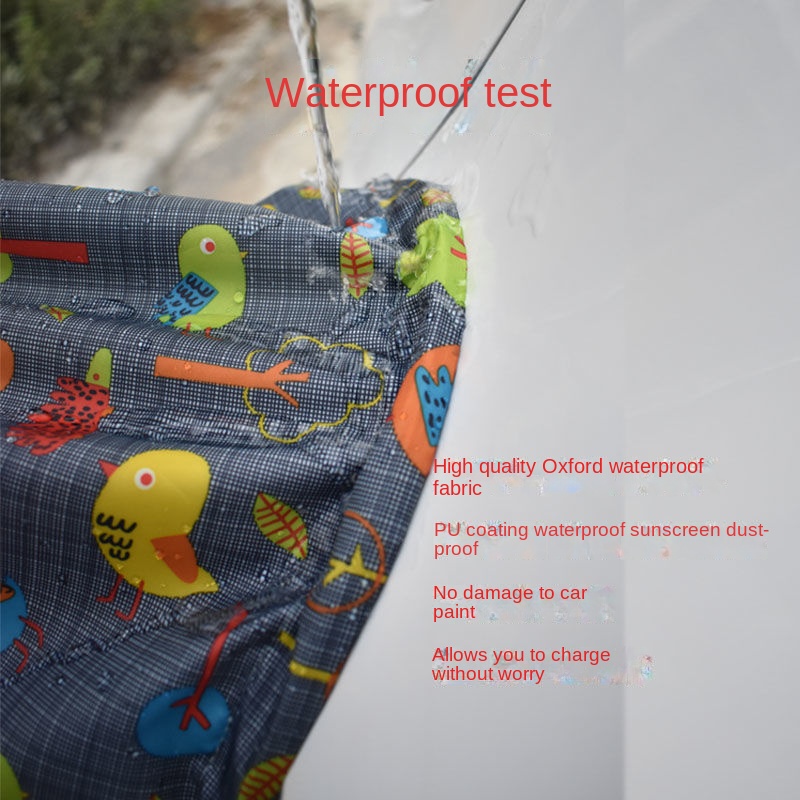 Electric Car Charging Rain Cover New Energy Muzzle Waterproof Cloth Cover