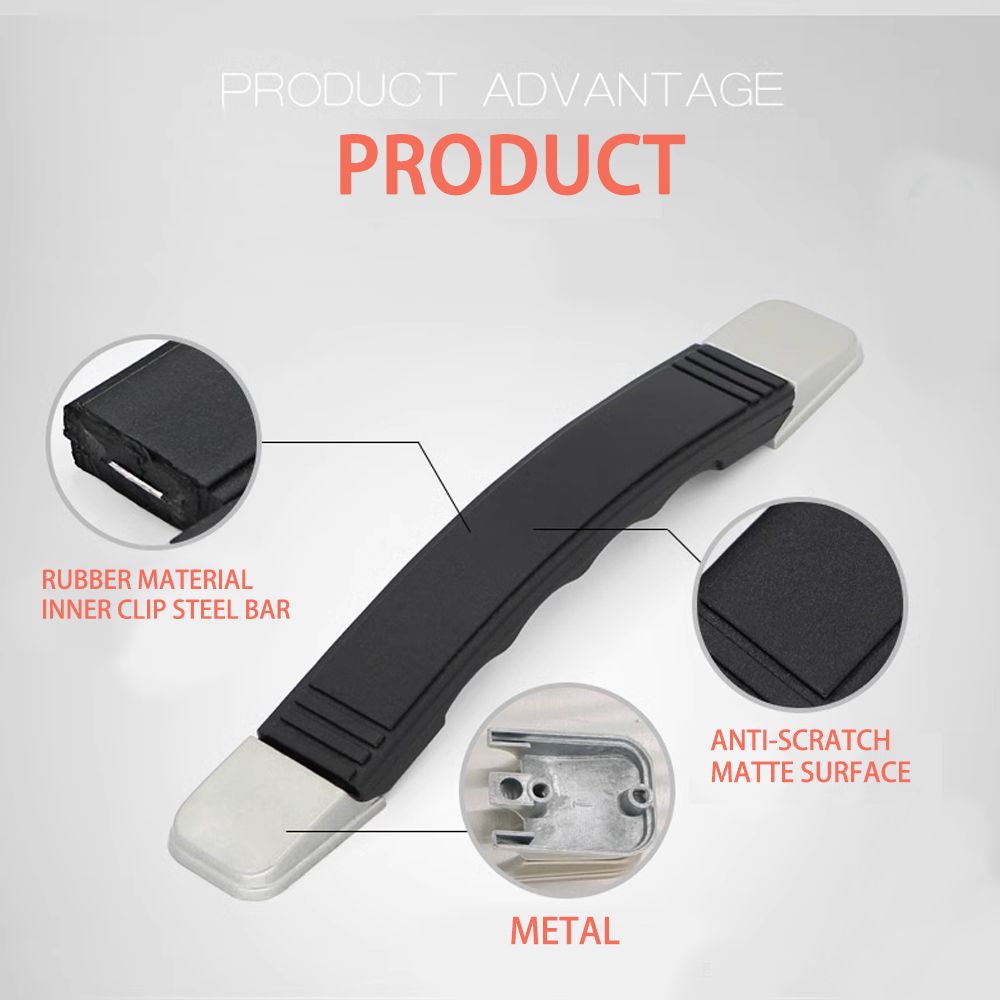 Cubierta de carrito con asa, funda con contraseña, bolsa de equipaje, bolsa de viaje, mango suave de nailon, accesorios de equipaje de repuesto, mango suave de reparación