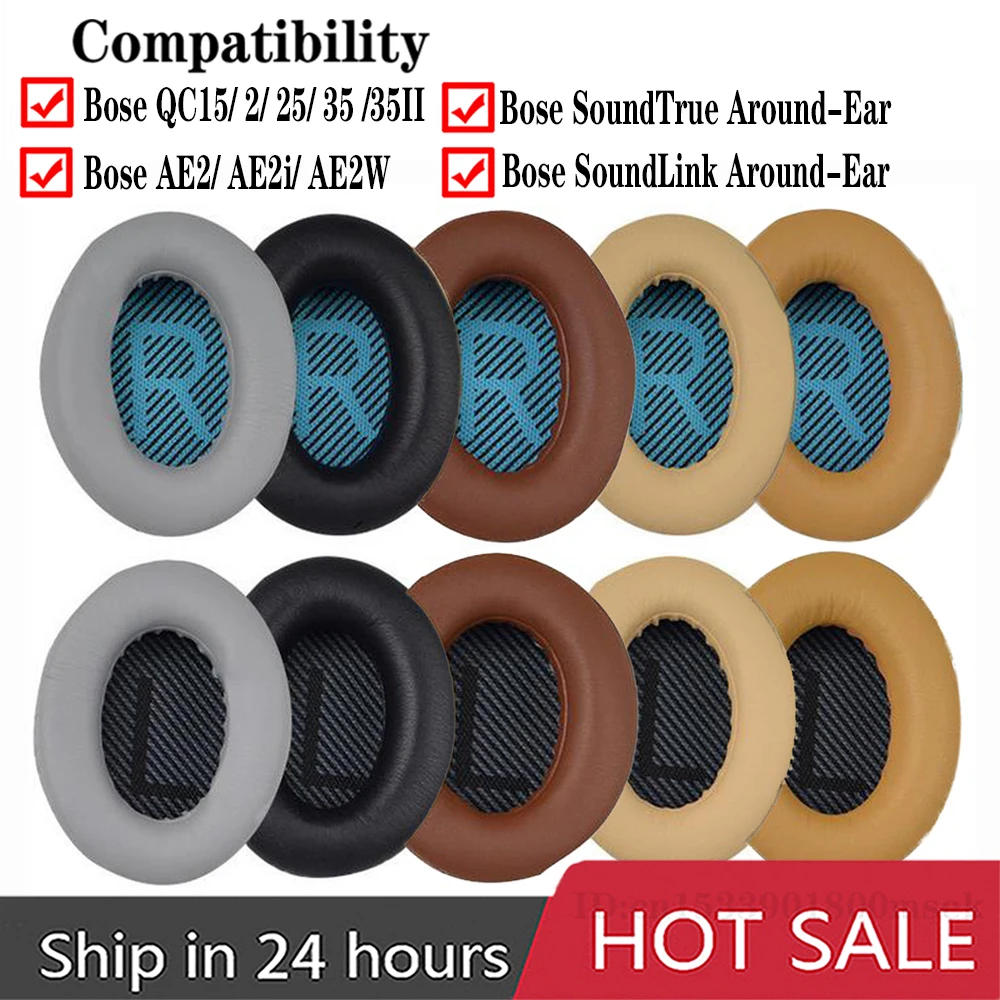 Almohadillas de repuesto para auriculares Bose QuietComfort2 QC2 QC15 QC25 QC35 AE2 AE2i AE2w SoundTrue SoundLink de alta proteínas