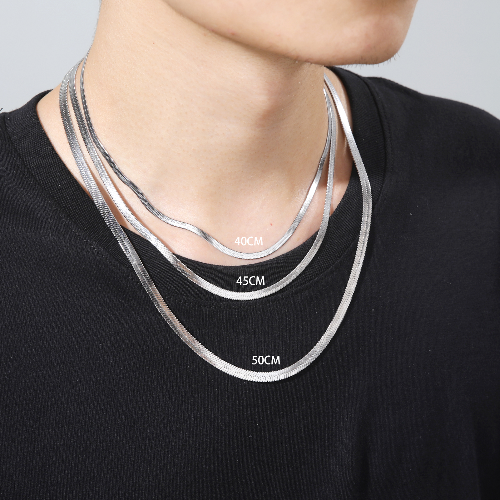 Skyrim Thép Không Gỉ Dây Chuyền Chuỗi Dành Cho Nữ Tối Giản Màu Vàng Vòng Cổ Choker Dây Xích 2023 Xu Hướng Món Quà Trang Sức Nóng
