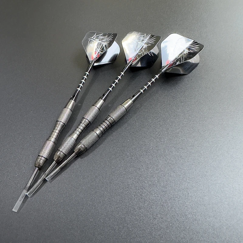 1 stks/set Metalen hoogwaardige Imitatie Wolfraam Stalen Naald Darts 20g Professionele Competitie Training Zwart Aluminium Staaf Plastic