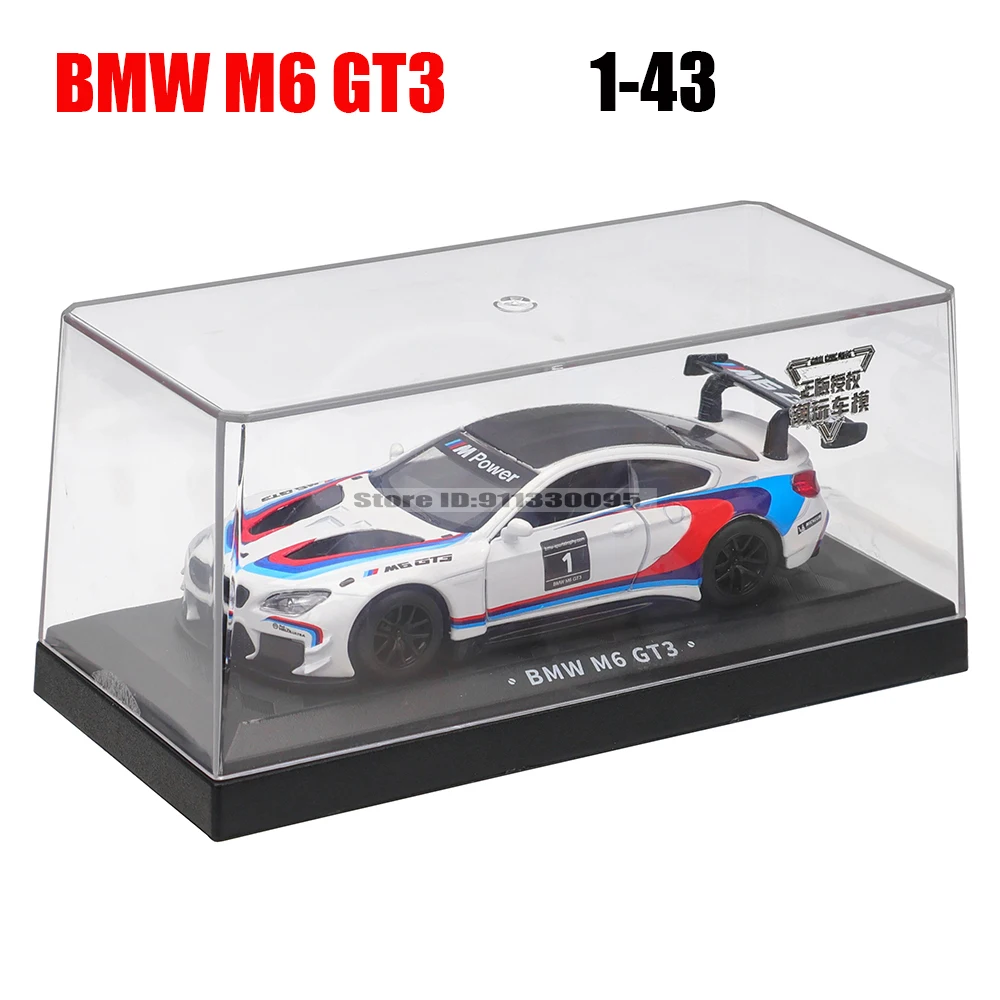CCA 1:36~1:47 Lamborghini Aventador SVJ 63 BMW X5M m6 gt3 McLaren Volkswagen Model Akrylowe pudełko Metalowy samochód ze stopu Zabawka Prezent Seria
