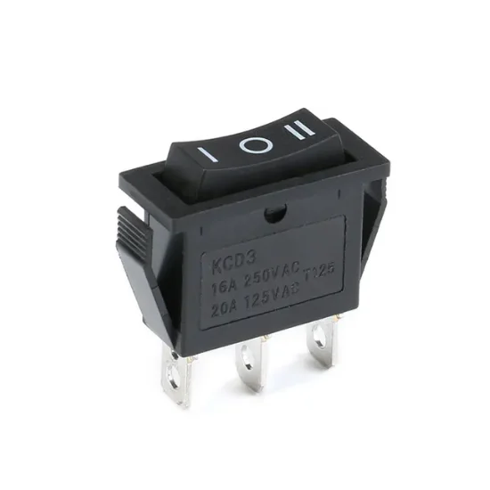 Interruttore a bilanciere CA 15A 250V/20A 125V Interruttore KCD3 ON-OFF Interruttore per barca di alimentazione a 2 posizioni e 3 pin con LED
