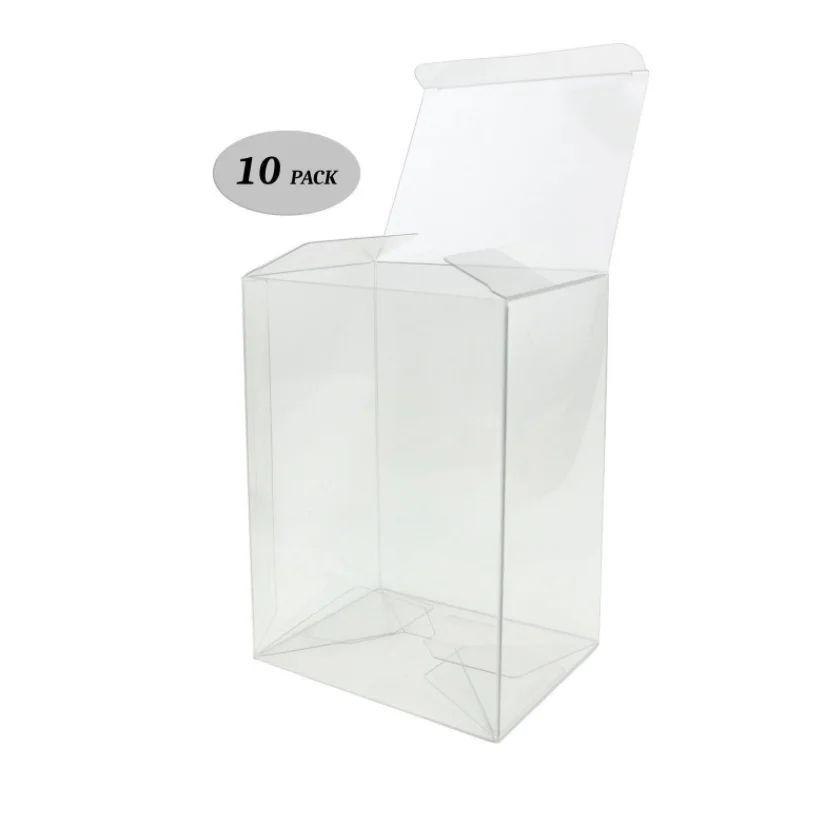 5 pieces clear plastic ETB box protector cards pack frame transparent protective elite trainer box display case for pokemon