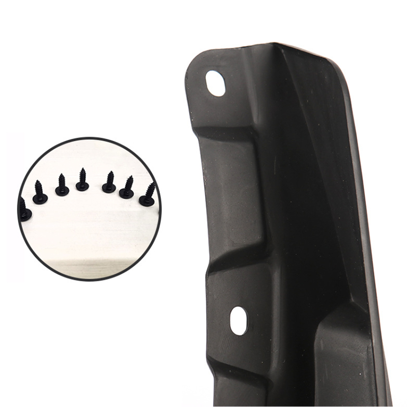 4 pçs pneu de carro fender mud flaps respingo guardas parafuso incluído protetor da roda traseira dianteira acessórios para universal auto suv caminhão