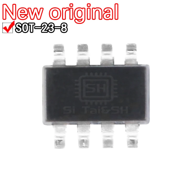 5PCS SY8303AIC Seide:XD Schwarze Kunststoff-Schutzhülle für TSOT-23-8 DC-DC