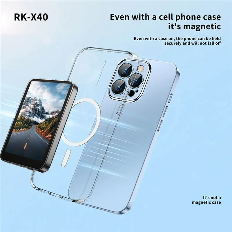 Mobile phone magnetic projection device, rear - high - definition self - shooting, wireless projection is extremely convenient