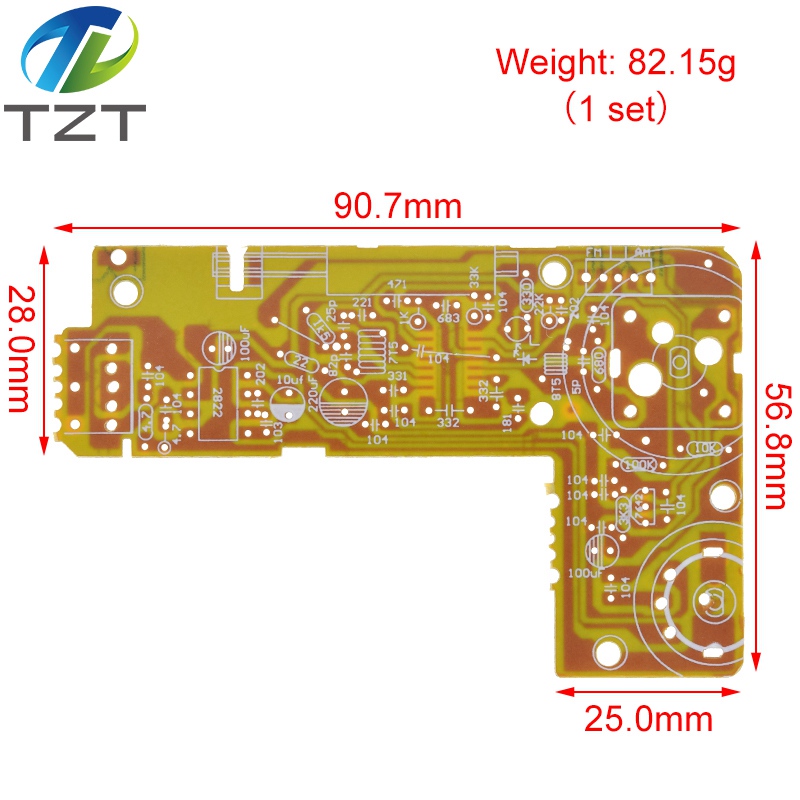 Kit de rádio estéreo cf210sp am/fm, faça você mesmo, conjunto de montagem eletrônica para aluno de julho, dropship, laboratório diy