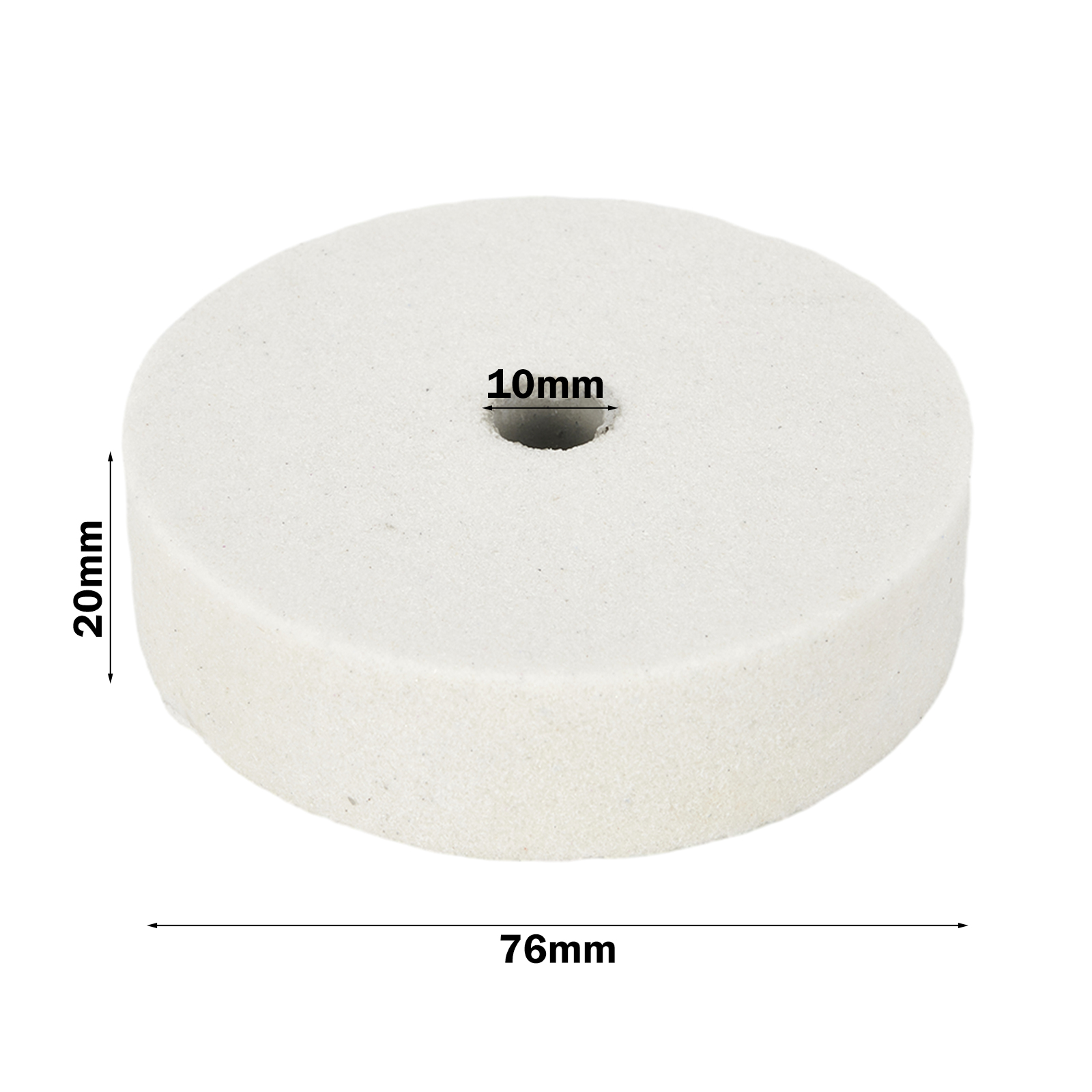 1PC 3 นิ้ว/75 มม.บดหินล้อขัดโลหะขัด Pad Buffing ล้อสําหรับเครื่องบดม้านั่งโลหะทํางาน