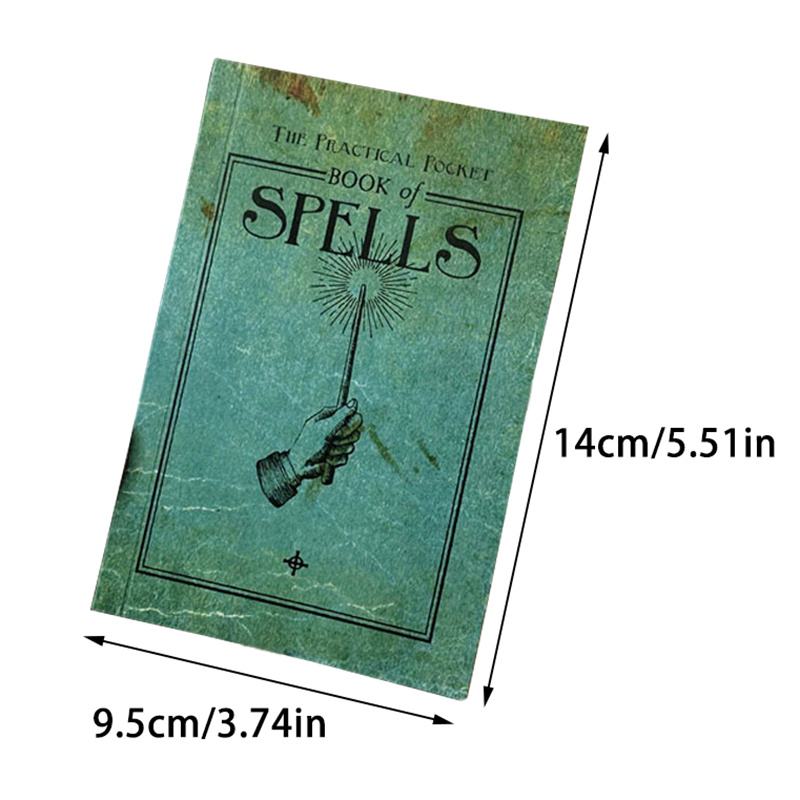 Charmed Book Herbalism หนังสือเรียนโหราศาสตร์หนังสือ Vintage Scrapbooking Journal Spell บันทึก Story Spellbook เด็กของขวัญ