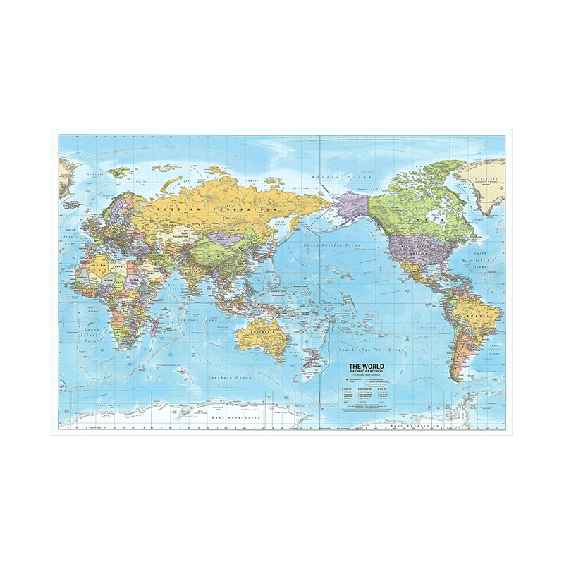Wereldkaart 2012, stof grote poster print muur opknoping kunst achtergrond grafiek decor reisbenodigdheden in het Engels multi-size