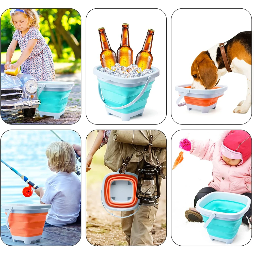 11 ชิ้นชุดของเล่นชายหาดแพคเกจของขวัญของเล่นทรายสําหรับเด็ก Sandbox ของเล่นพับถังพลั่วชุดทรายแม่พิมพ์ฤดูร้อนกลางแจ้ง