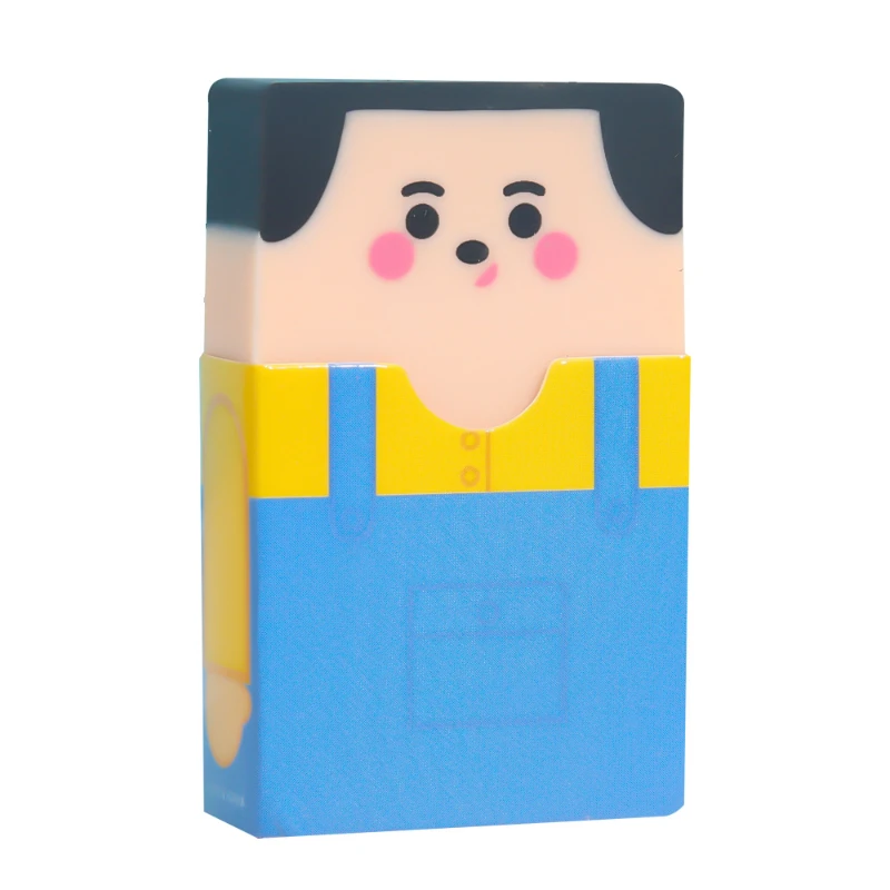 Creative Pencil Eraser Baldness Old Man Eraser Student Stationery School Office Supplies for Kids Will Slowly Go Bald As You Use