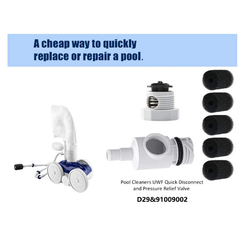 1 Satz PVC-Überdruck ventil 91009002 Entlüftung ventil teile für Polaris 180 280 380 3900 Ersatz-Atmosphären ventil