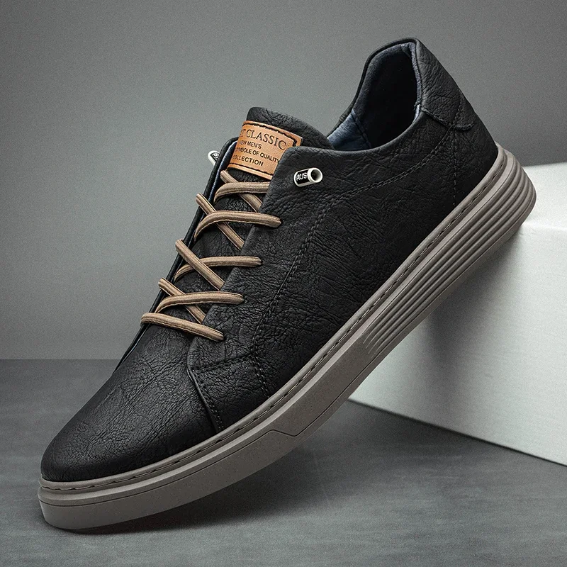 Marke Italienische Echtes Leder Casual Schuhe männer Oxford Outdoor Schwarz Jogging Schuhe männer Büro Kleid Schuhe Große Größe: 36-47