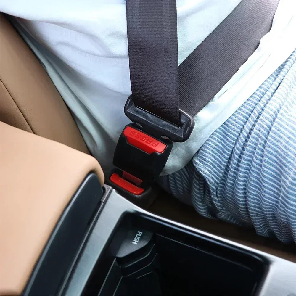 1/2/4Pcs รถความปลอดภัยเข็มขัด Extender ฝาครอบเข็มขัดนิรภัยที่นั่งเข็มขัด Padding EXTENSION BUCKLE ปลั๊กหัวเข็มขัดเข็มขัดนิรภัยคลิปรถอุปกรณ์เสริม