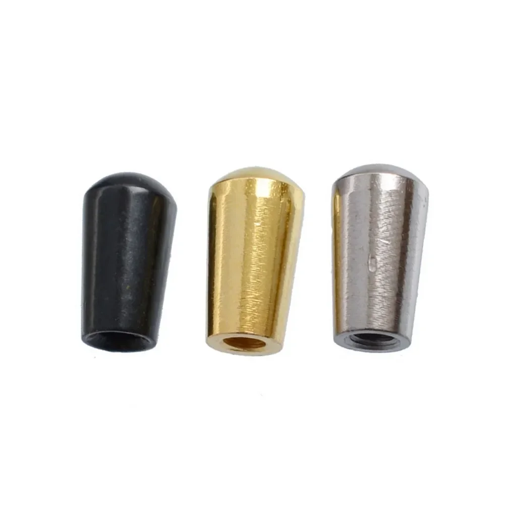 electric guitar knobs button 3 Way Toggle Switch Tip 3.5mm Screw Thread Knobs Tip Cap Button For Les Paul SG Style Electric guit