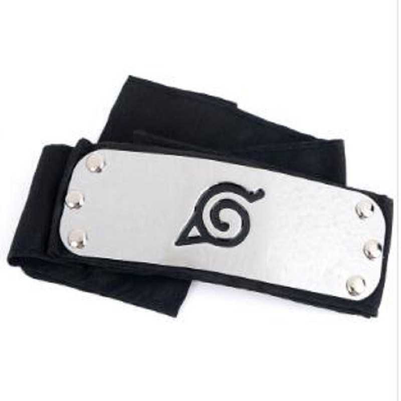 Anime cosplay bandana rebelde bandana guarda akatsuki adereços uchiha ninja guerreiro cinto headwear adereços acessórios
