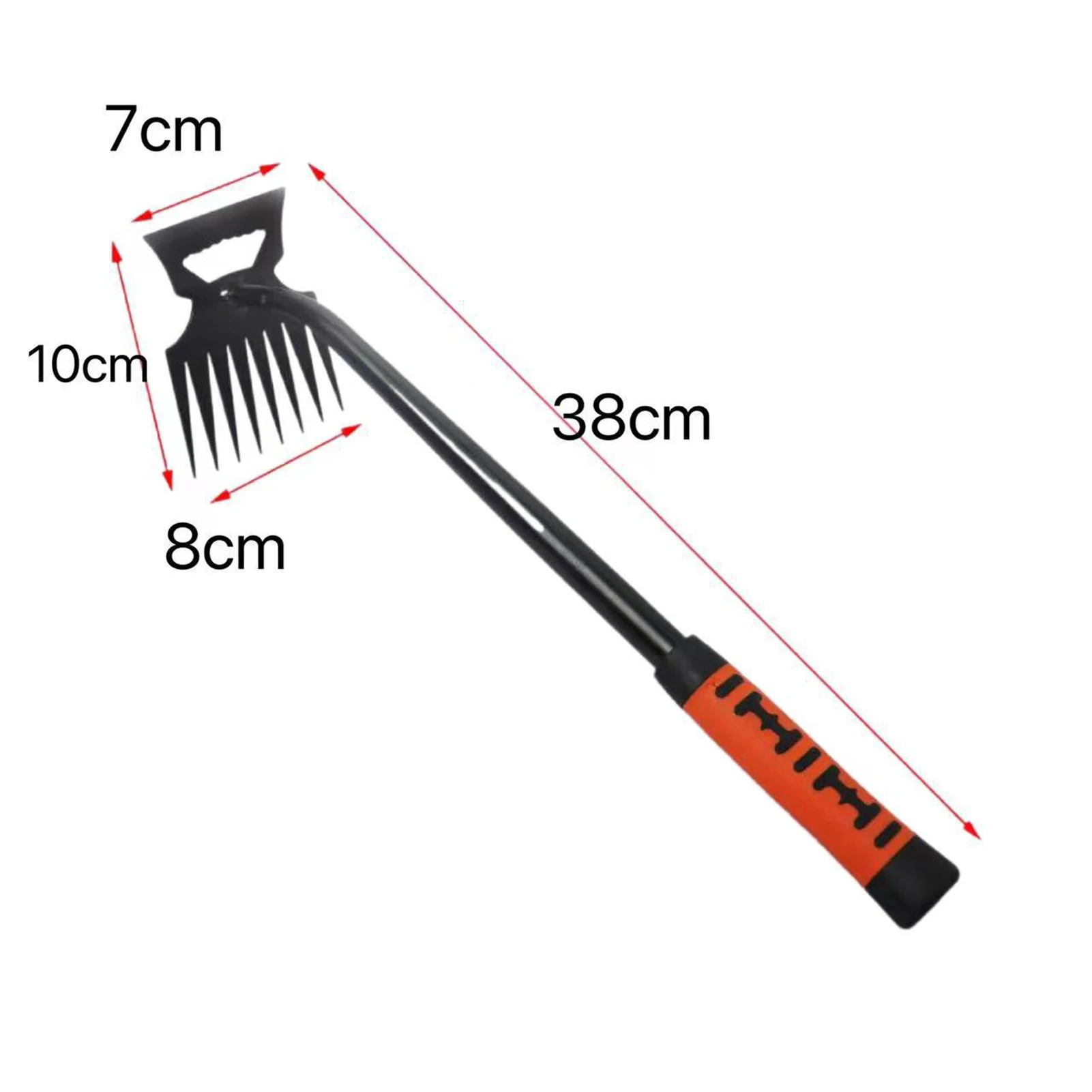 โลหะวัชพืชทําความสะอาดพลั่ว 2 In 1 Garden Rake สแตนเลส 5/6/8/11 ฟัน Dual Headed Weeding เครื่องมือสําหรับสวนกําจัดวัชพืชเครื่องมือ