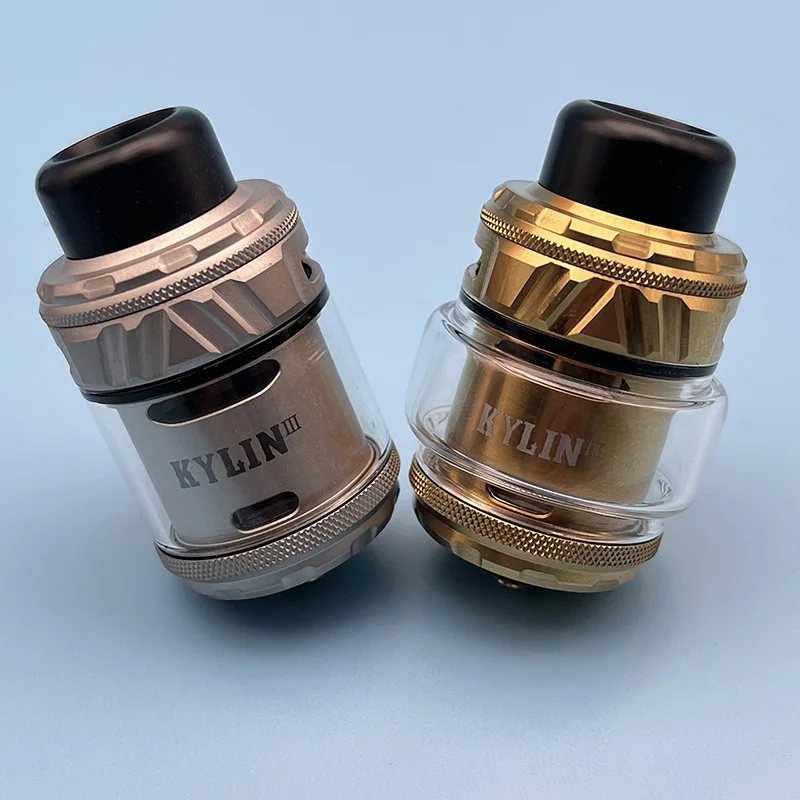 Kylin V3 RTA Tank 4ML 6ML Atomizador vape rta tankSupport Vaporizador de cigarrillo electrónico de bobina simple y doble