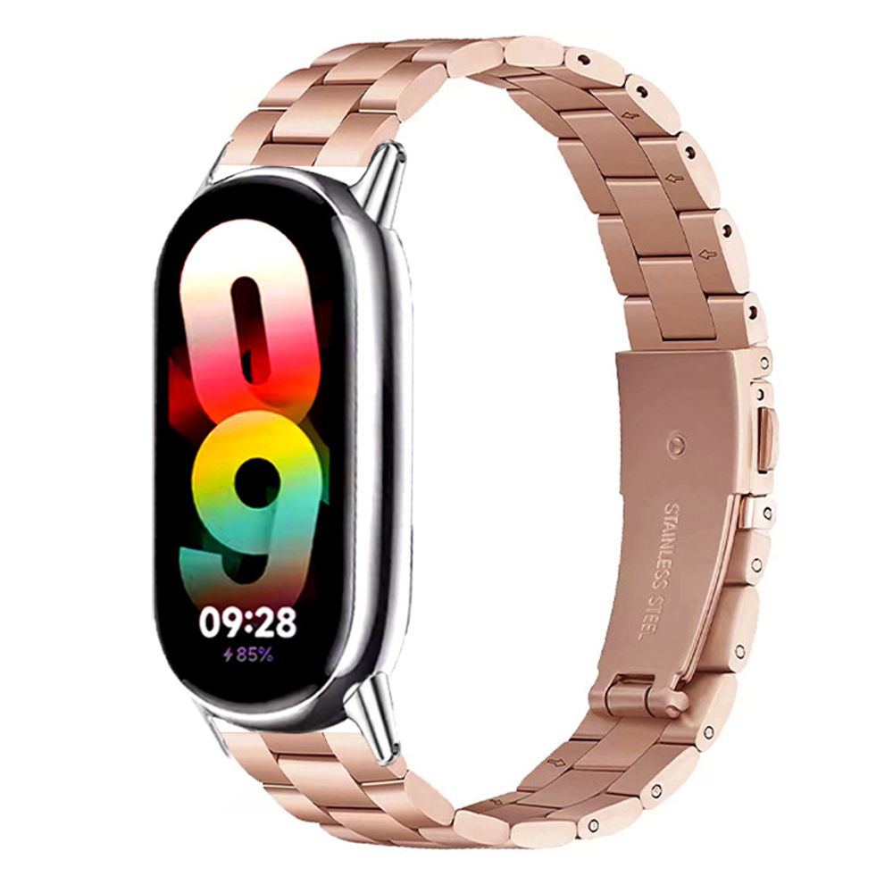 Stainless Steel Bracelet for Xiaomi mi band 9/8 Strap Replacement Correa for Miband 9 Bands for Xiaomi 8 Watchbands Accesorios