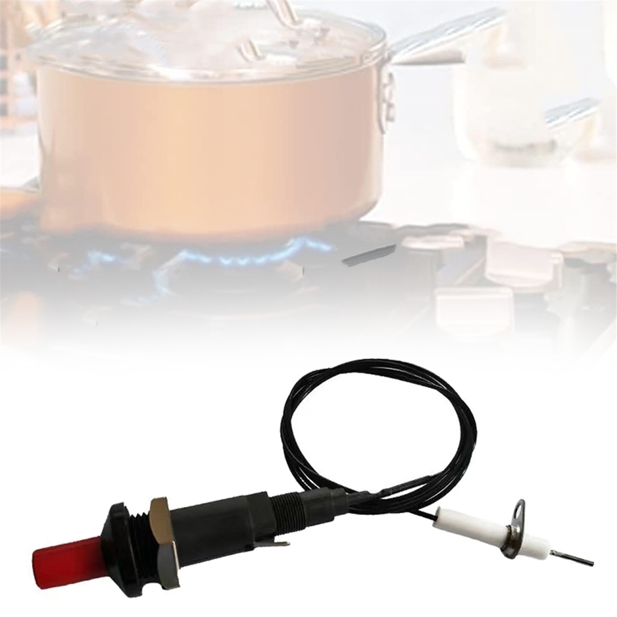 A71P Piezoelectric Ignition Kit Igniter with Ignition Needle for Gas Stove Oven Accessories