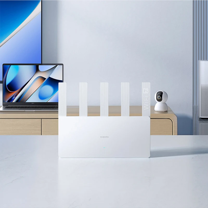 Xiaomi Router Be5000 2.5G Wifi 7 Router Mesh Group 2.4GHz 5GHz MLO Dual Band Works with Xiaomi mijia App Network Fiber optic