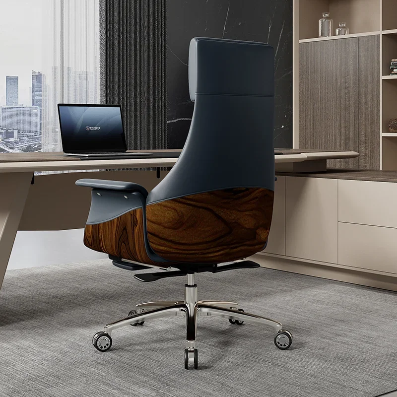 Silla de jefe cómoda para el hogar y la Oficina, sillón reclinable con función de siesta para sentarse durante mucho tiempo, uso en computadora