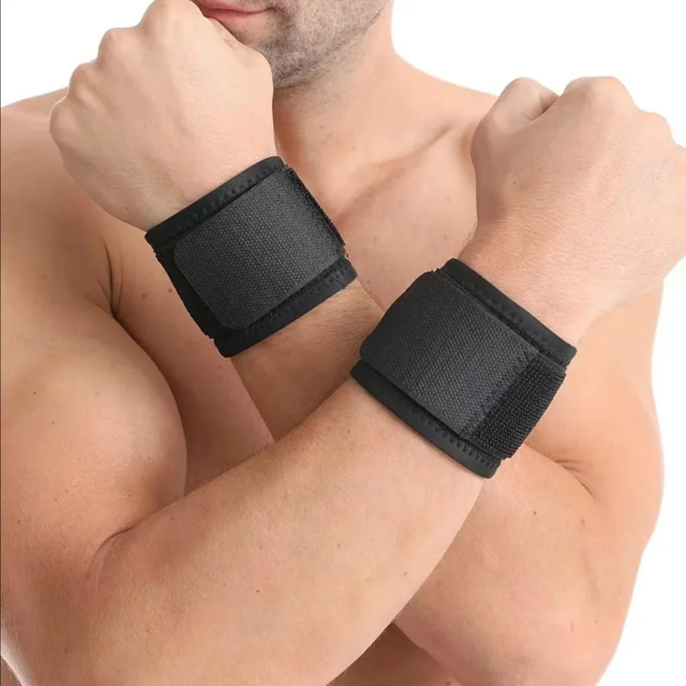 Supporto per il polso Tutore Stabilizzatore per il polso Bende da polso regolabili Protezione per polsi per mano sinistra/destra Polsi per ufficio fitness Sollievo dal dolore