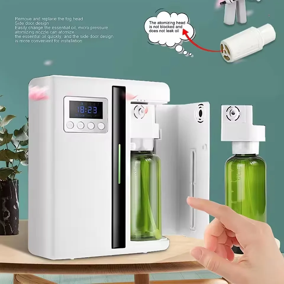 Diffusore di aromi professionale Odore elettrico per la casa Diffusore di fragranze montato a parete Macchina automatica per profumo spray per hotel