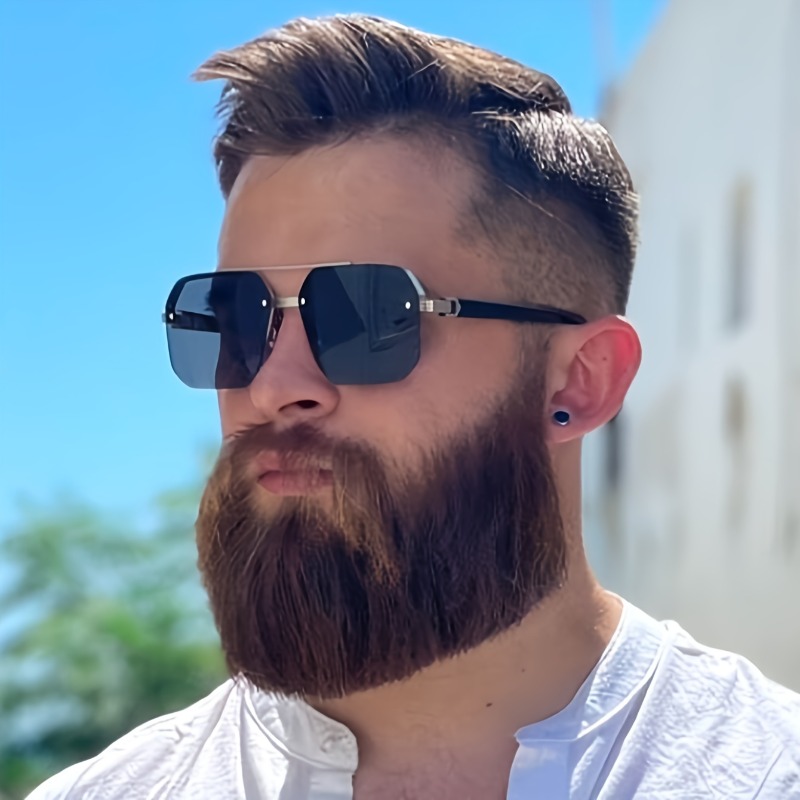Nieuwe mode half frame snijkant modebril voor mannen en vrouwen Trendy Europese en Amerikaanse box-modebril