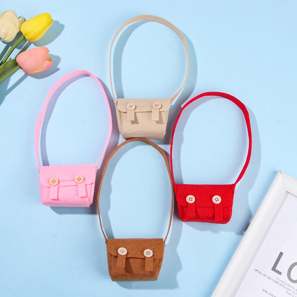 Hoạt Hình Hình Sang Trọng Búp Bê Túi Xách Mini Túi 20Cm Thần Tượng Quần Áo Búp Bê Phụ Kiện Thay Đổi Thay Đồ Chơi Đồ Chơi Trẻ Em