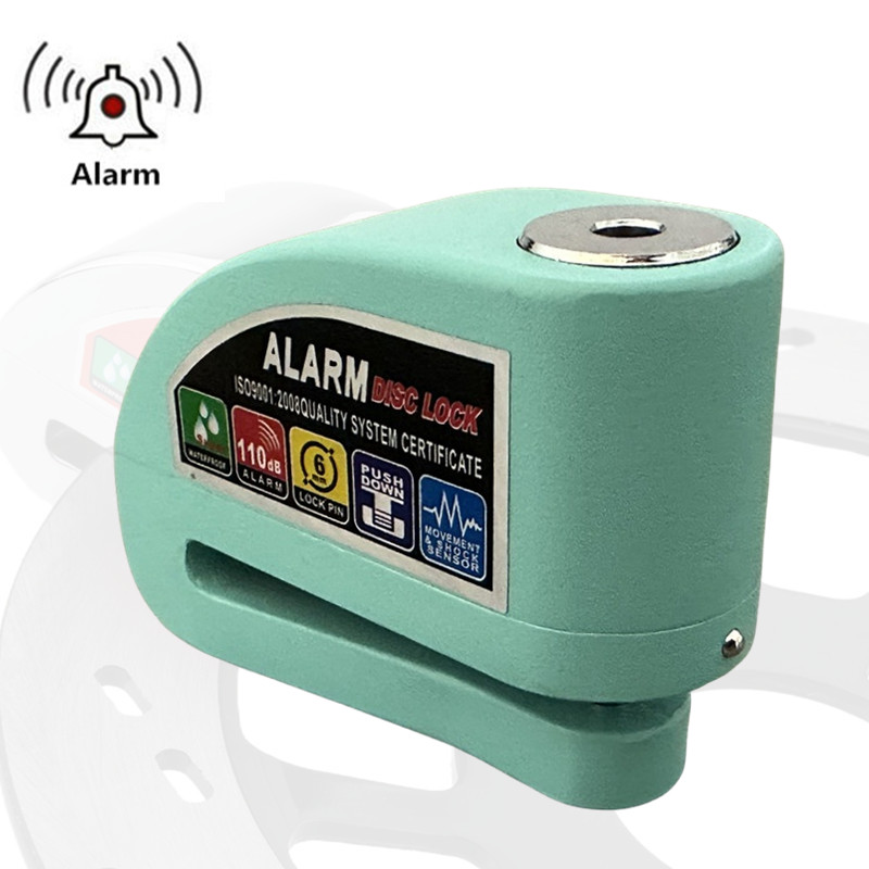Falante Motorcycle Alarm Lock Safety Anti-Theft Disc Brake Alarm Aluminum Alloy Safety Anti-Theft  bicycle scooter Lock