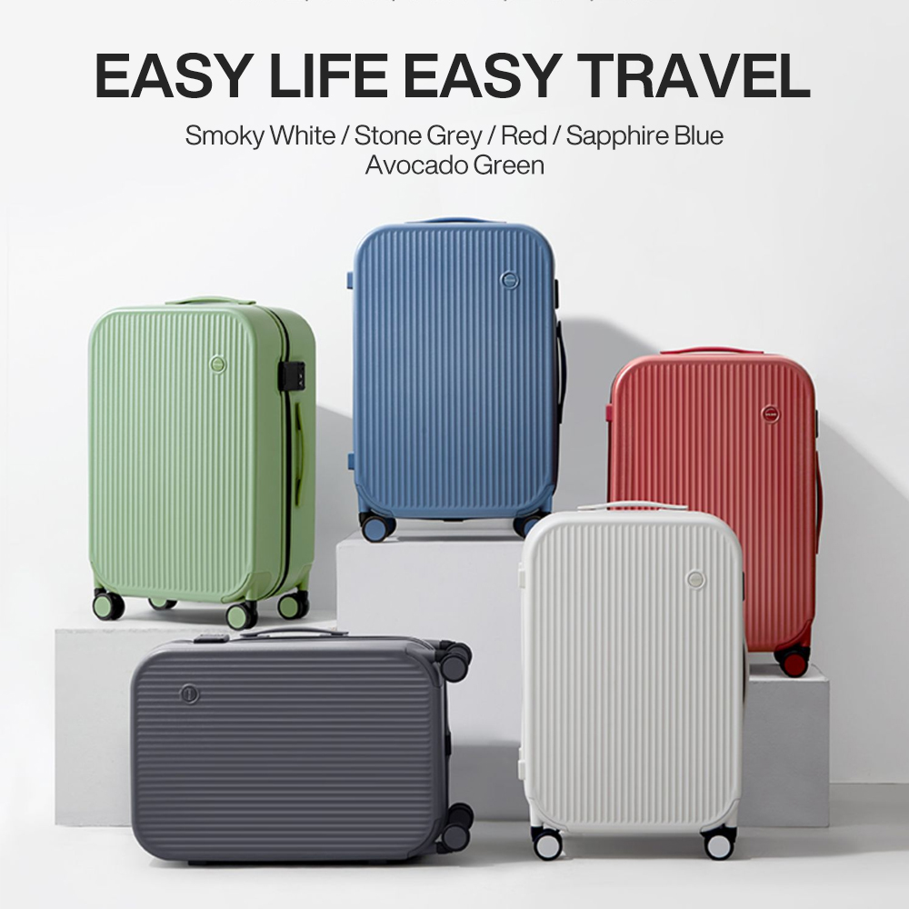 女性のためのmixi-ハードサイドローリングラゲッジ、トラベルスーツケース、スピナーホイール、tsaロック、20インチ、24インチ、26インチ、100% 個