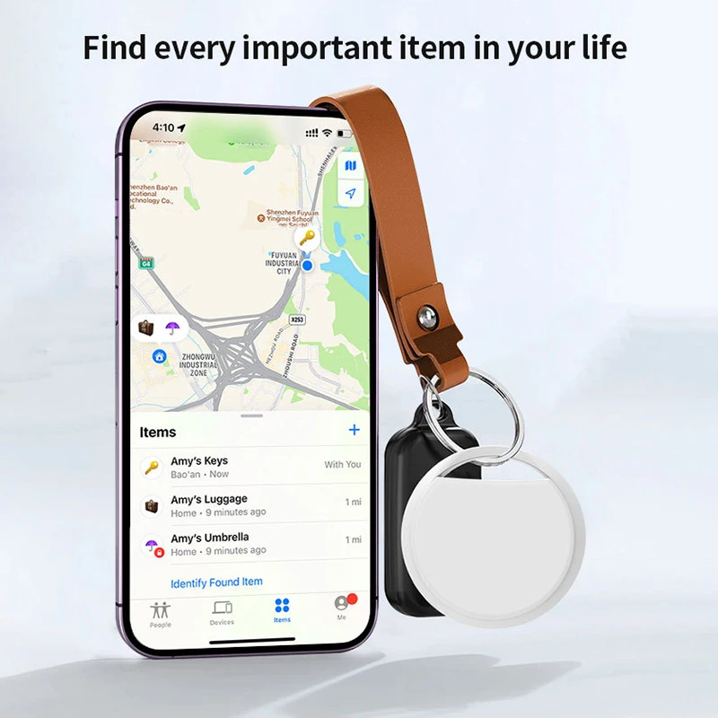 GPS-трекер Xiaomi Airtag Apple Find My Device Smart Tag Bluetooth-локатор отслеживание мини-тегов глобальное позиционирование анти-потерянный