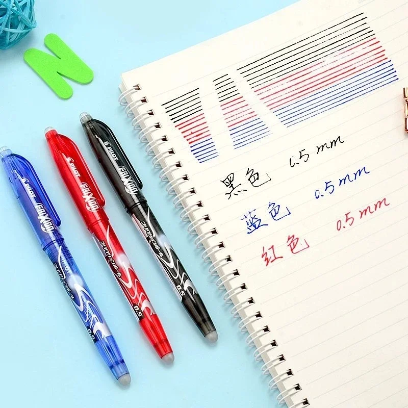 Phi Công Xong Xóa Được Gel Bút Ma Thuật Màu Xanh Đen Màu Đỏ 0.5Mm Xong Xóa Được Đổ Lại Thanh Nhật Bản Văn Phòng Phẩm Văn Phòng Học Viết Tiếp Liệu
