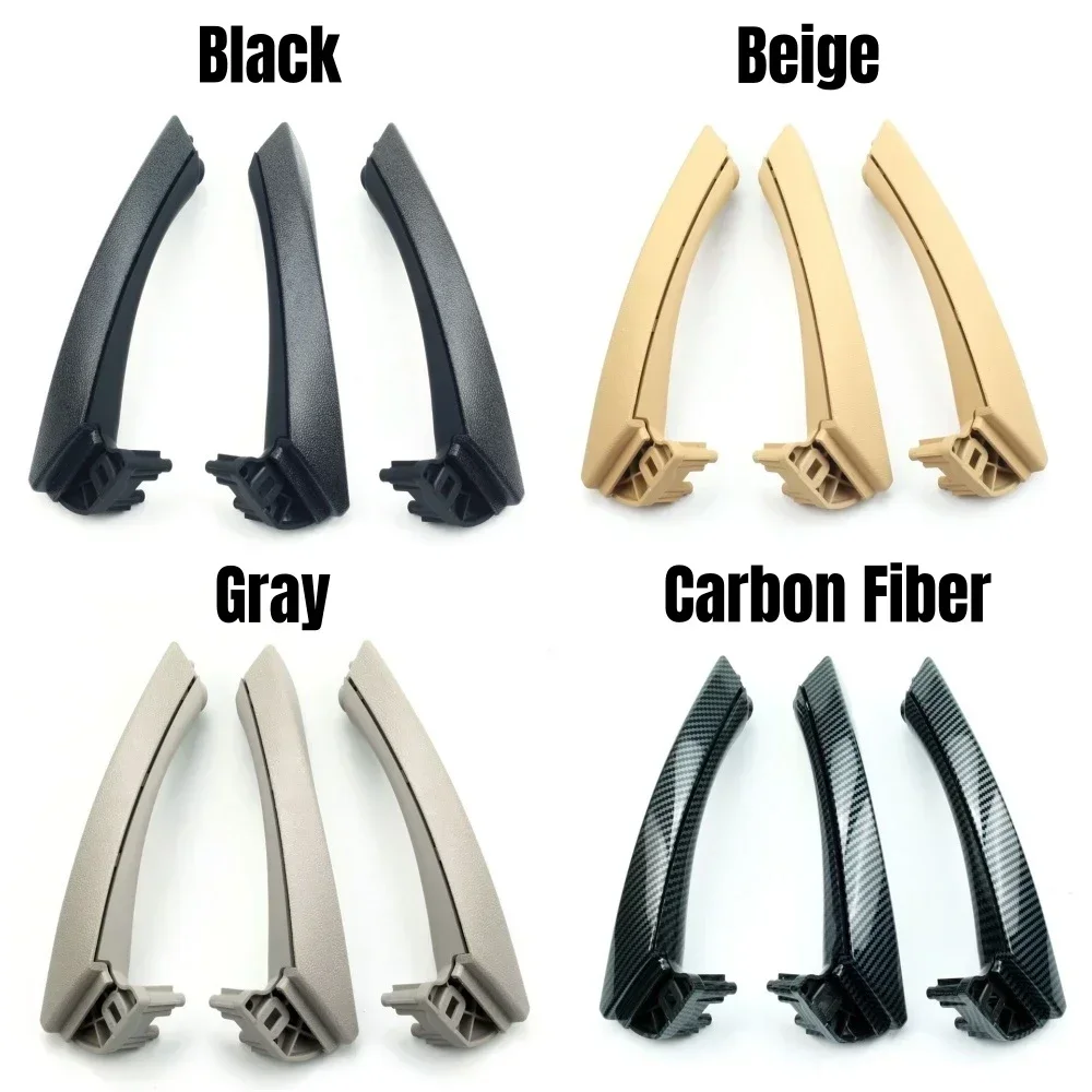 Atualizado porta interior puxar alça capa guarnição substituição para bmw série 3 e90 e91 e92 e93 316 318 320 325 328i 2005-2012