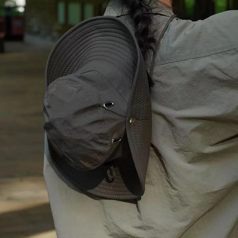 メンズとレディースの防水キャンプ帽子、アウトドアアンデ帽子、サフォークフィッシングハット、UV保護、ハイキング、カナダ、夏