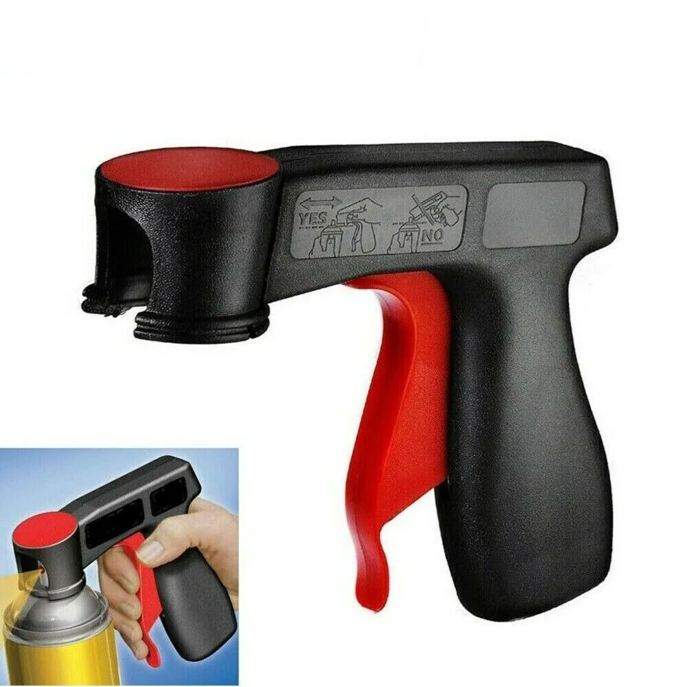 PISTOLA DE PULVERIZACIÓN Manual, mango de gatillo, mango de pintura en aerosol, agarre de pistola portátil para botella de pintura