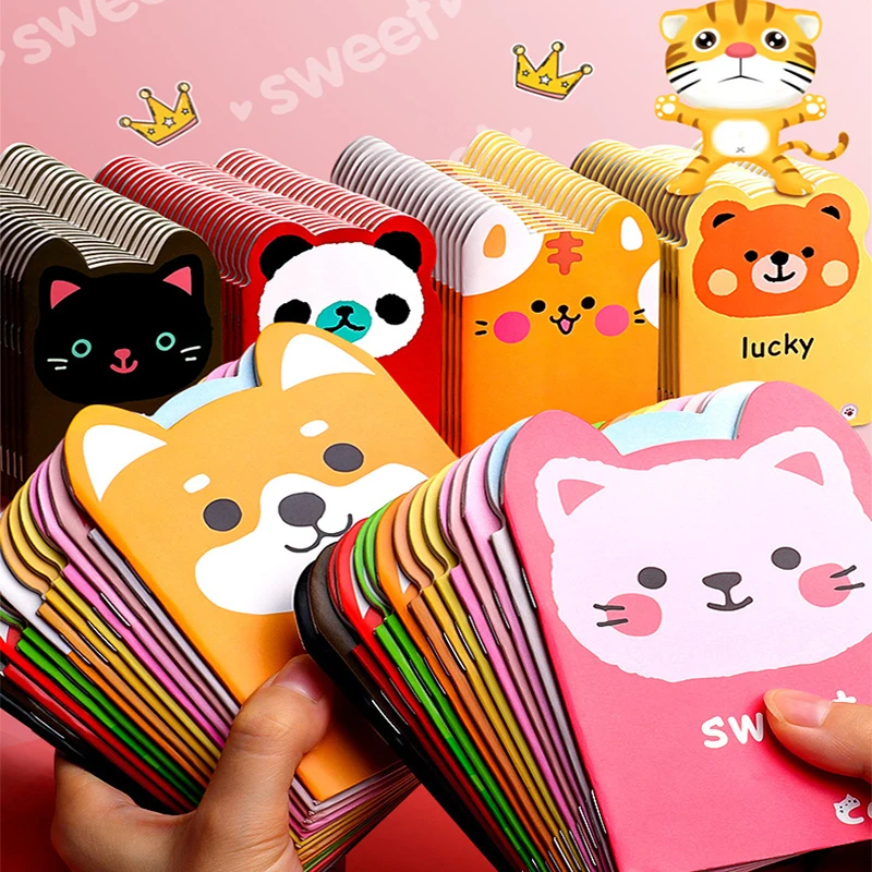 20 Chiếc Hoạt Hình Dễ Thương Cuốn Sách Nhỏ Mini Bỏ Túi Xách Tay Di Động Nhật Ký Note Trẻ Em Nhỏ Của Giải Thưởng Sách
