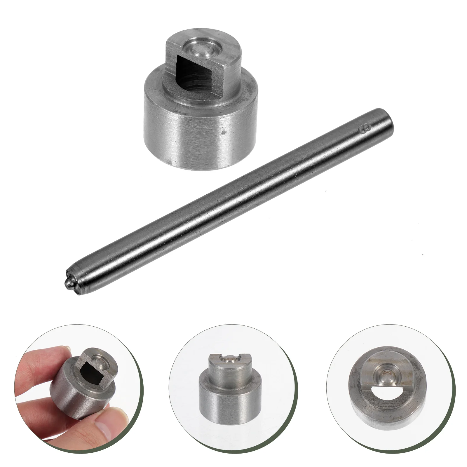  Shoe Boots DIY Buckle Base Design Eyelet Tools Lace Hooks Soles Accessory for Steel Shoelace Install Lightweight