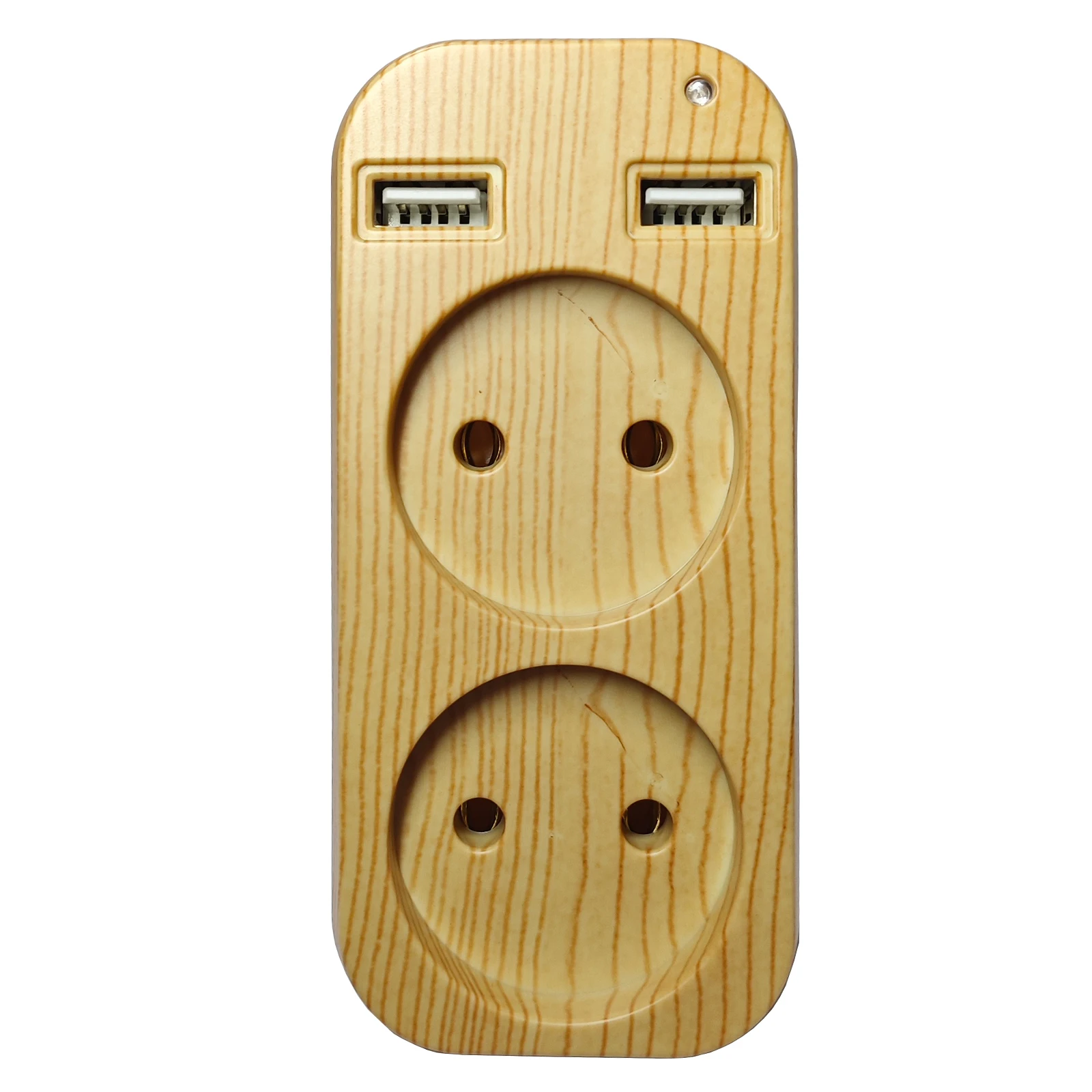 EU ปลั๊กแปลงปลั๊กมัลติฟังก์ชั่น SOCKET Extender พร้อม 2 USB Charger Multi Outlet Adapter สําหรับ Home/Office Universal SOCKET