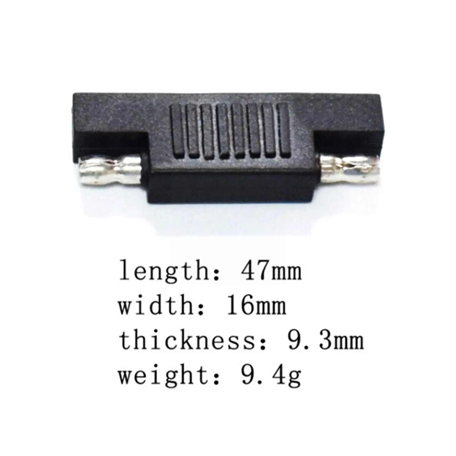 Adaptador inverso de polaridad Solar SAE, Conector de conversión de batería macho a SAE, enchufe macho, Panel principal, cable I7A8, 12V/24V