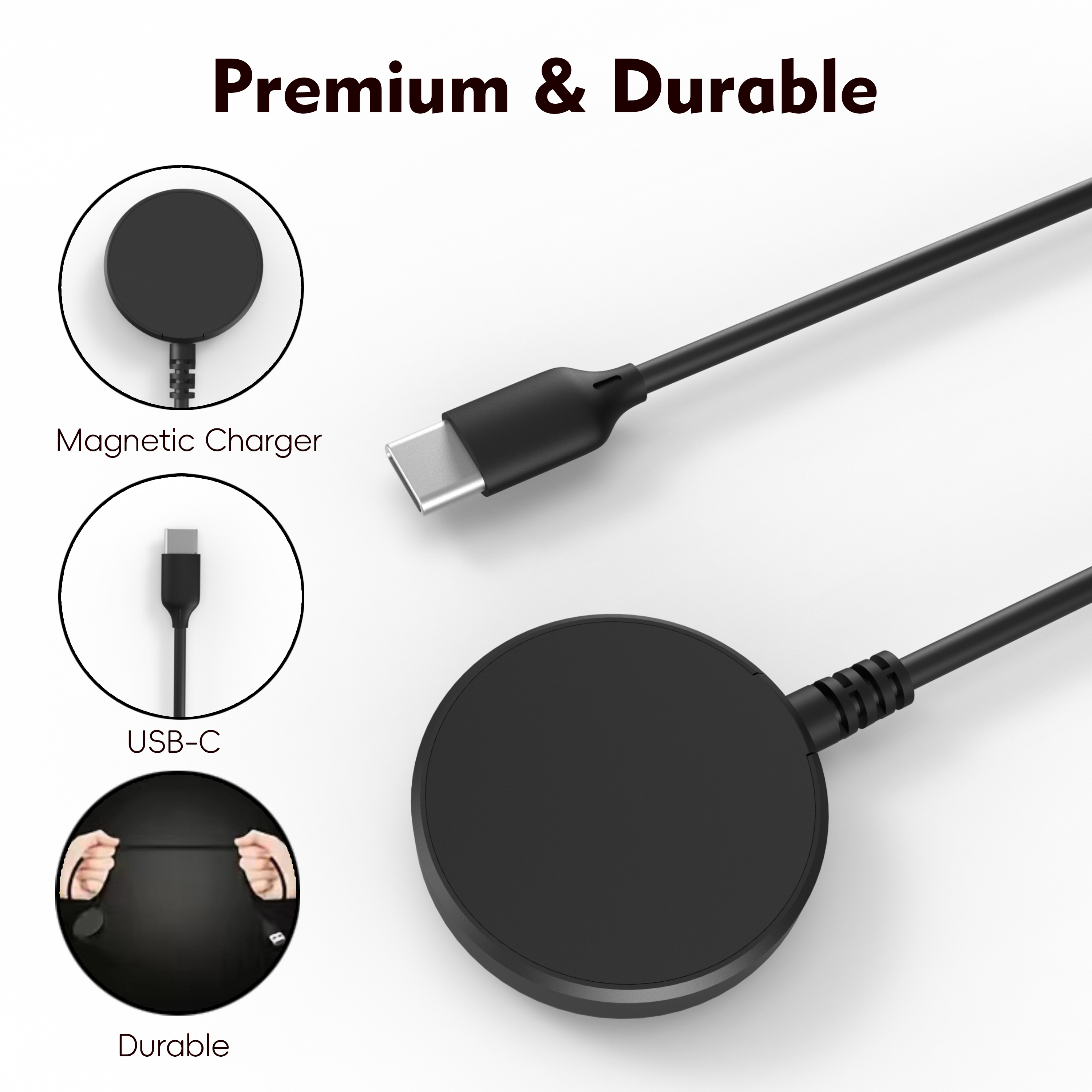 Watch Whiress charger for Galaxy Watch Charger Cable for Galaxy Watch 3/4/5/6/7 Ultra 4/6 Classic  5 Pro Active 1 /2