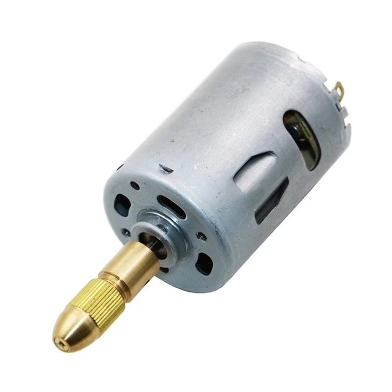 7 ชิ้น/เซ็ตทองเหลือง Collet Mini เจาะ Chucks สําหรับมอเตอร์ไฟฟ้าเพลาเจาะเครื่องมือ Bit Chuck Adapter Quick Release Keyless Bit Adapt