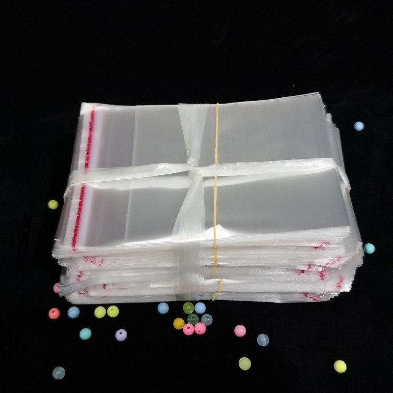 Opp Transparent Seal, Cellophane, Self-adhesive, Plastic, Jewelry, Cellophane, Candy, Cookies, Gift Wrap, Non-porous Bag